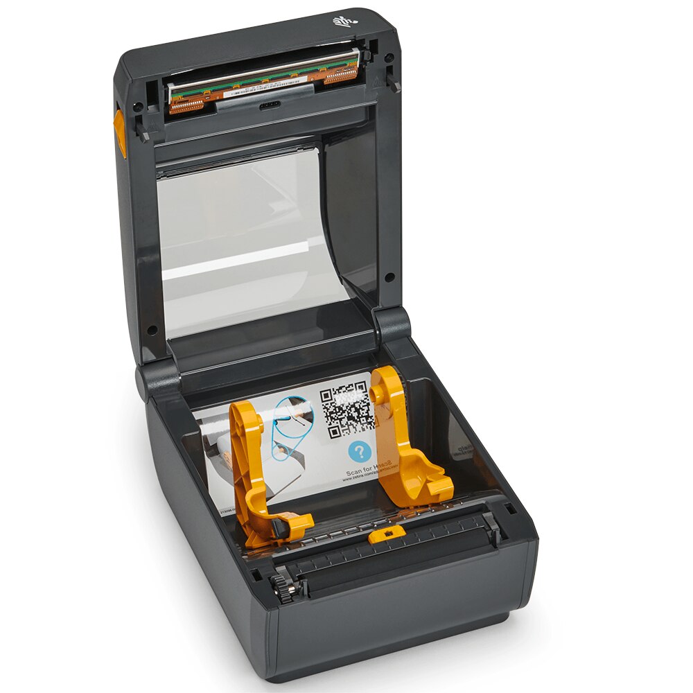 Zebra ZD421 TD 203dpi ET BT Printer (ZD4A042-D0EE00EZ, ZD4A042-D01E00EZ) Like New 2